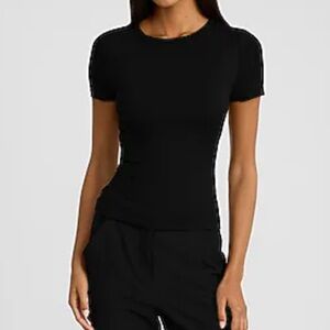 Express body contour rib top